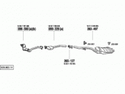 BMW 3.18TD ÖN KAT YERİNE EGZOZ. E46