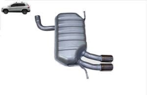 Volkswagen Tiguan Rear Exhaust 1.4 TSI (2008 - 18)