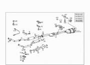 MERCEDES E CLASS KATALİTİK KONVERTER E240 - E280 - E320 (1997 - 03)