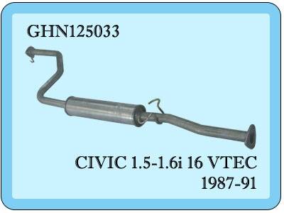 Honda Civic si Center Exhaust V Tec (1989-92)