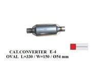 Catalytic Converter Universal Oval E-4