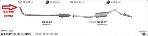 Suzuki  Maruti Egzoz Contası Ön Bogaz 0.8 (1990 - 99)