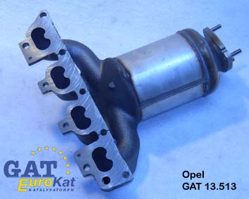 OPEL ZAFIRA CATALYTIC CONVERTER