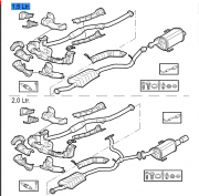 SUBARU  İMPREZA  ARKA EGZOZ. 1.5  2009>...