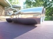 BMW E90  EGZOZ UCU ÇİFT ÇIKIŞ UZUN KISA