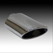 OVAL DROPPED TO THE RIGHT EXHAUST TIP