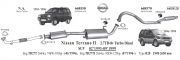 NİSSAN TERRANO ORTA EGZOZ. ÇİFTLİ 2.7 TD 4X4 (1993 - 99)