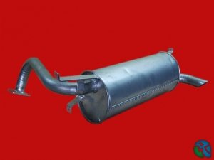 MITSUBISHI PAJERO REAR EXHAUST 2.0 GDI (2000 - 05)