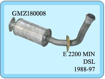 Mazda Minibüs Ön Boru+Egzoz E2200 (1988-97)