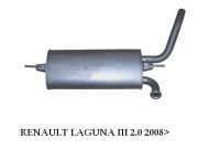 RENAULT LAGUNA 3  ARKA EGZOZ 1.6 / 2.0 2007>...