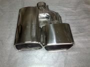 KARE GENİŞ EGZOZ UCU ÇİFT CIKIŞ (Sol)