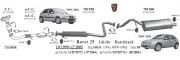 ROVER CENTER EXHAUST 200 RF / 25 RF 211,214i,214Si,216Si (1995 - 00)
