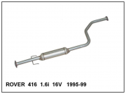 ROVER 416 1.6i 16V CENTER EXHAUST. SDN/HB 1995-99