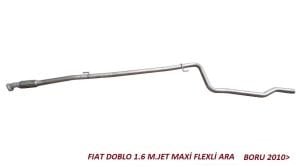 FİAT DOBLO MAXİ ORTA EGZOZ 1.6 Multijet  (2010 - 2017)