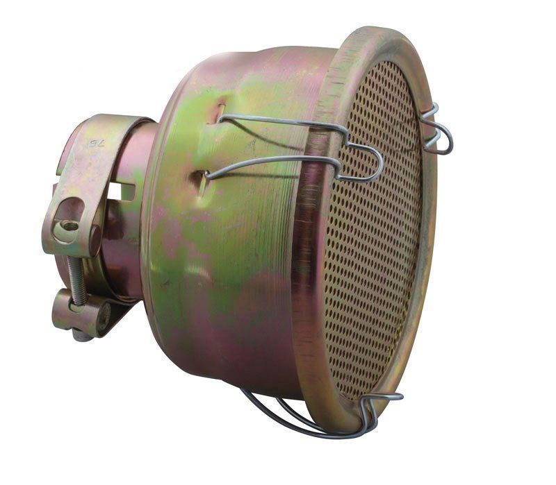 İŞ MAKİNASI EGZOZ KIVILCIM ÖNLEYİCİ ALEV KESİCİ 70mm Boru Çapı