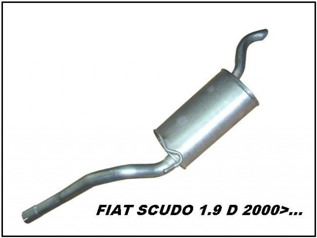FIAT SCUDO 1.9 DSL. HINTERER AUSPUFF 2000>...