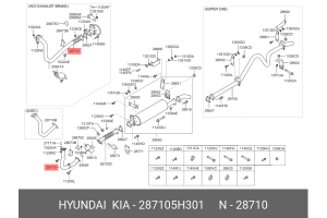 HYUNDAİ KAMYON ÖN BORU  EGZOZ HD35