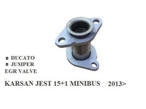 FIAT DUCATO EGR VALVE PIPE 2.3 E-5 2012>