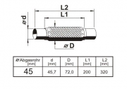 EGZOZ SPİRALİ ÜNİVERSAL 45 X 200 MM İNTERLOCK