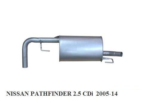 NİSSAN PATHFİNDER  ORTA  EGZOZ.  2.5DCİ (2005 - 11)
