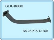 DODGE 26.235 FRONT PIPE EXHAUST