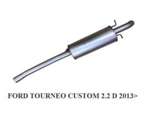 FORD TURNEO REAR EXHAUST 2.2 TDCI 2013>....