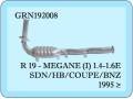 R 19 (Megane Motor) Exhaust Instead of Catalytic Convector