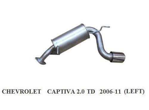 Chevrolet Captiva Arka Egzoz  2.0D  (Sol) 2006>....