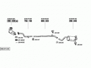 RENAULT CLIO 3  ARKA EGZOZ D4F 1.5 DSL