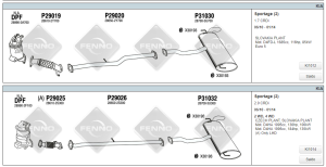 HYUNDAİ IX35 ARKA EGZOZ 1.7 2.0( Sağ ve Sol Çıkış) CRDİ (2010-16)