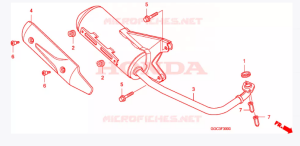 Honda Spacy Egzoz 110 CC