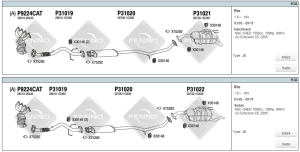 KIA RİO KATALİTİK KONVERTER 1.6L (2005 - 11)