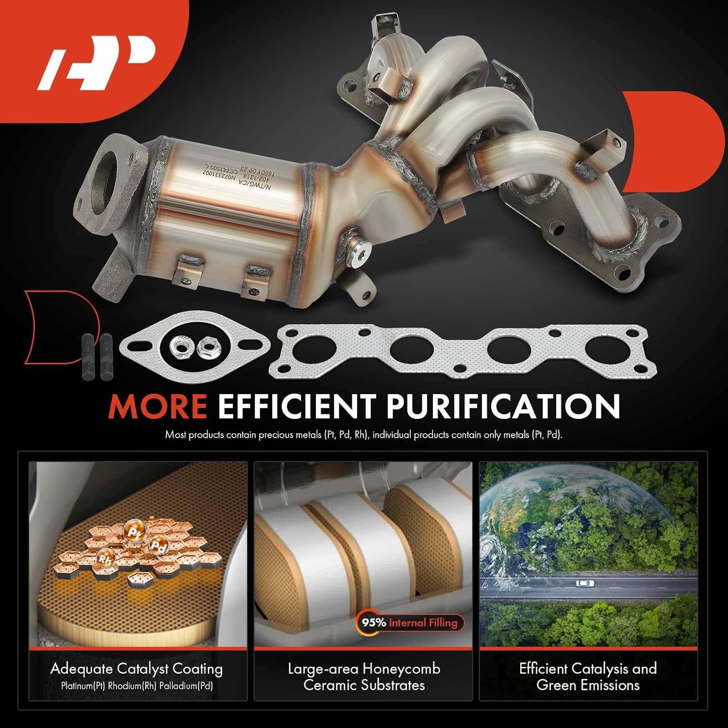 HYUNDAİ / KIA  KATALİTİK KONVERTER 2.0 - 2.4İ (2005-07)