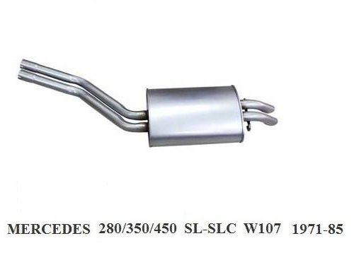 MERCEDES W107 ARKA EGZOZ 280 350 450