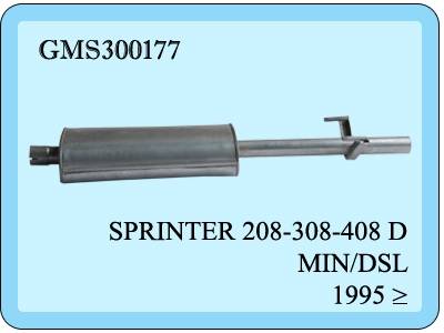 Mercedes Sprinter Arka Egzoz.  108