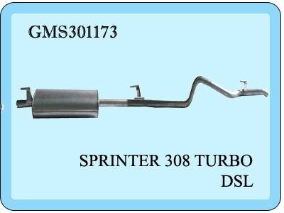 Mercedes Sprinter Turbo Arka Egzoz