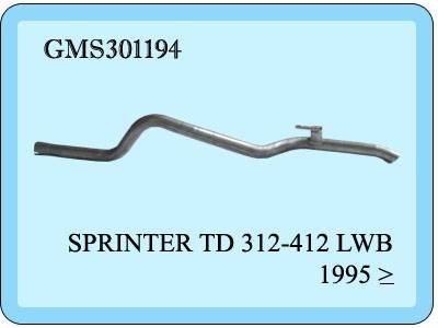 Mercedes Sprinter Egzoz Çıkış Borusu 312 TDİ-412 TDI