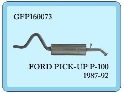 Ford P 100 Rear Exhaust