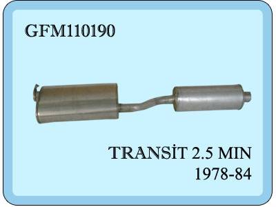 Ford Minibüs 2.5 Arka Egzoz