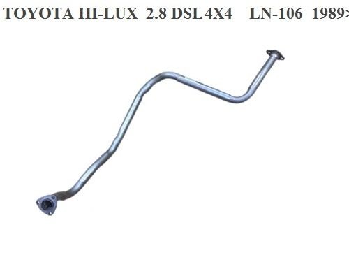 TOYOTA HİLUX  ÖN BORU EGZOZ. 2.4 -2.8 D 4X4 LN106  (1989 -97)