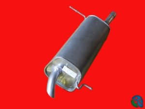 FORD FIESTA REAR EXHAUST 1.2.5 - 1.4 (Gasoline) (2008 - 16)