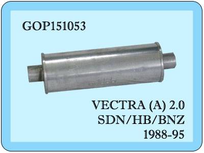 Opel Vectra A Medium Exhaust GB.