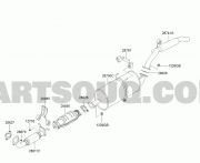 KIA BONGO HECKAUSPUFF K2700 / K2900 (PU) (2006-15)