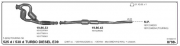 BMW 5.25 - 5.30 KATALİTİK KONVERTER E39 (1998 - 04) Dizel