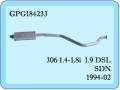 Peugeot 306 Center Exhaust 1.4/1.6 93-97