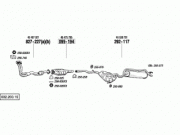 FİAT MAREA ARKA EGZOZ 1.6
