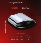 MERCEDES C180 / W204 EXHAUST TIP (C Class - CLK)