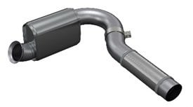MERCEDES AXOR FRONT EXHAUST 457.937, OM 457.948, OM 457.980 (2002 -11)