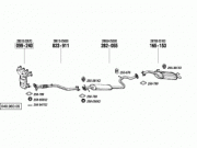 HYUNDAİ ACCENT ARKA EGZOZ  1.3İ - 1.5İ Sedan/HB (2000 - 06)