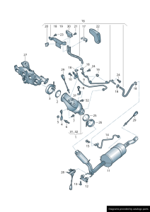 Volkswagen Partikül Filtresi DPF (Transporter - Caravelle) 2.0 TDI 2015>....